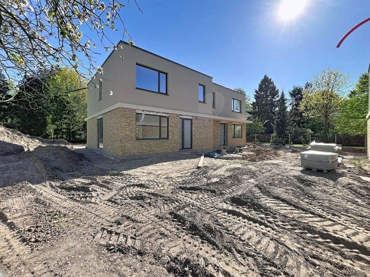 Semi-detached new-build house with 3 bedrooms, near Wetteren