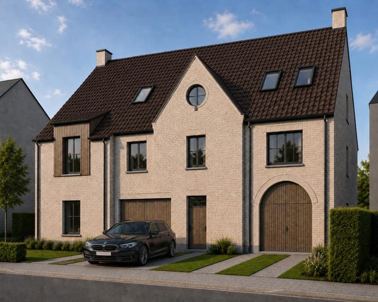 Semi-detached - Wezembeek-Oppem - 4 bedrooms - 289 m²