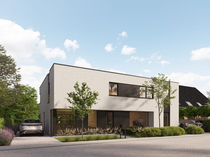 Moderne nieuw te bouwen woning Izegem, Half open - BTW 6%*