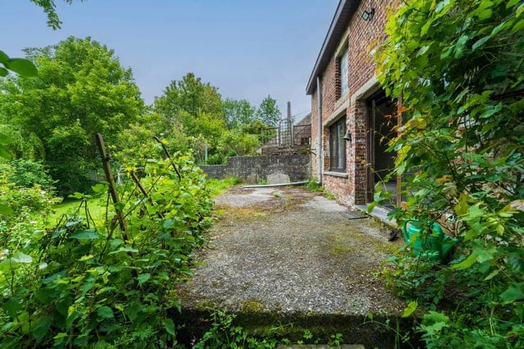 House to renovate with a large garden