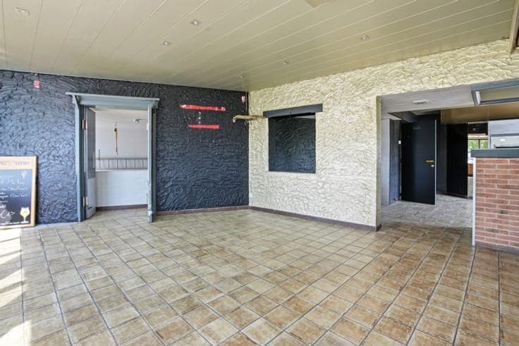 Canal-side commercial property with stunning views