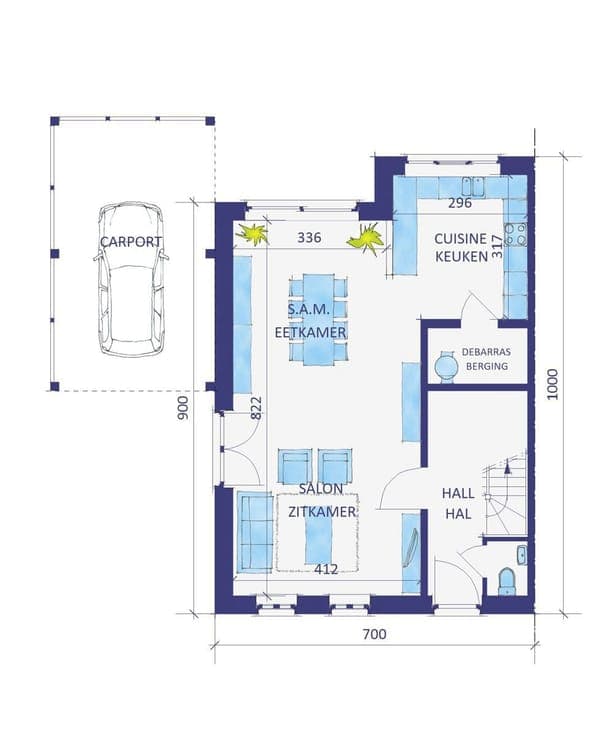 House in Charleroi Couillet