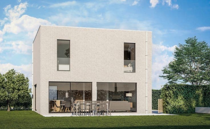 Tielt – moderne open bebouwing met 3 slaapkamers op 866 m...