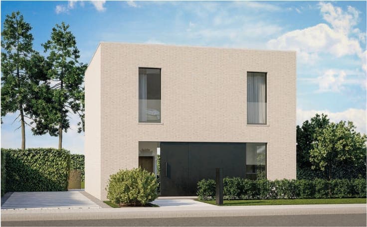 Tielt – moderne open bebouwing met 3 slaapkamers op 866 m...