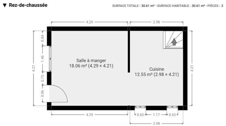 Maison 2 chambres avec annexe à fort potentiel