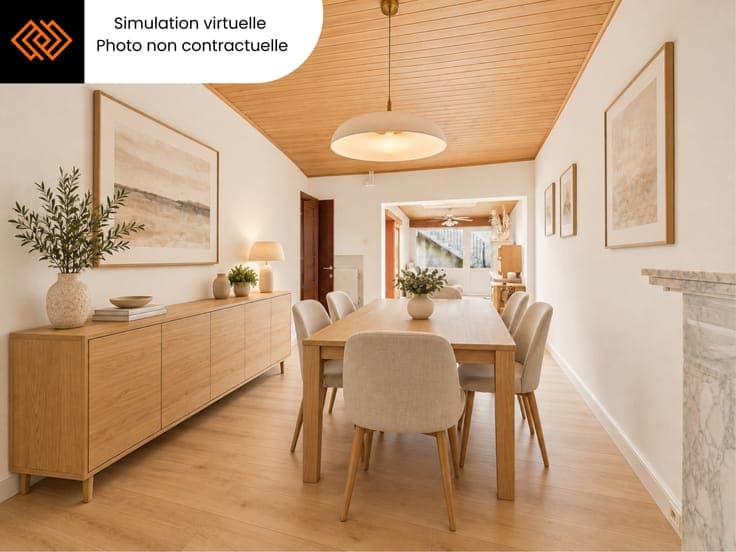 Quietly located house – 2 bedrooms, possibility of 3