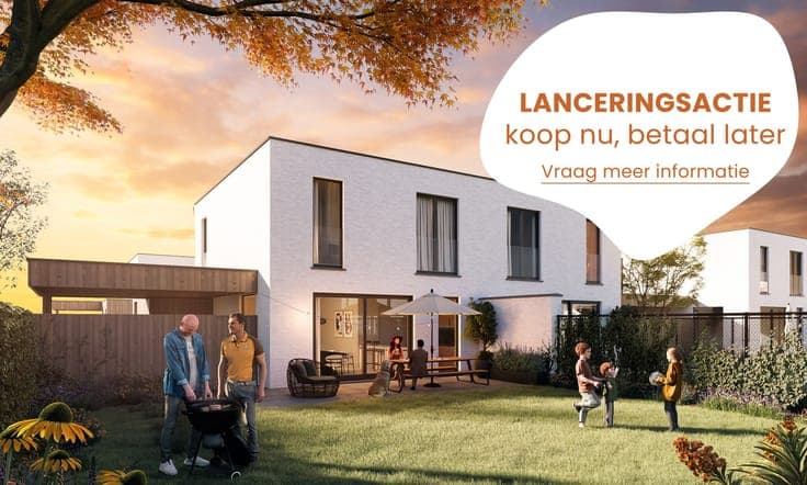 Moderne halfopenwoning met carport en berging