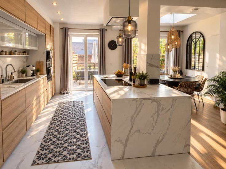 Family home – 3 to 4 bedrooms, terrace and garden