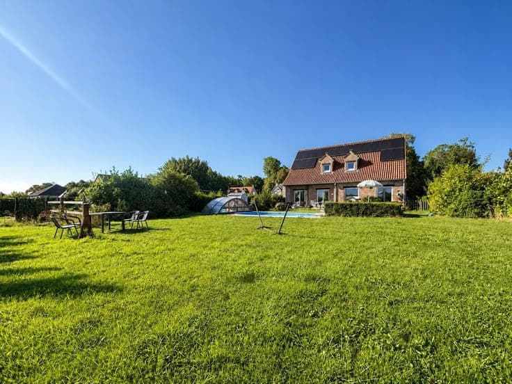 Stunning farmhouse-style villa with a heated pool!