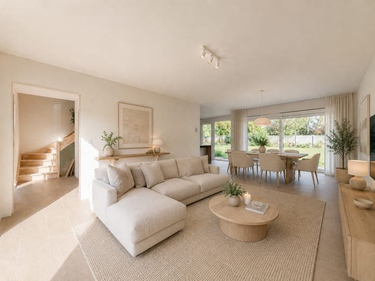 Te koop, strakke nieuwbouwwoning op landelijke ligging