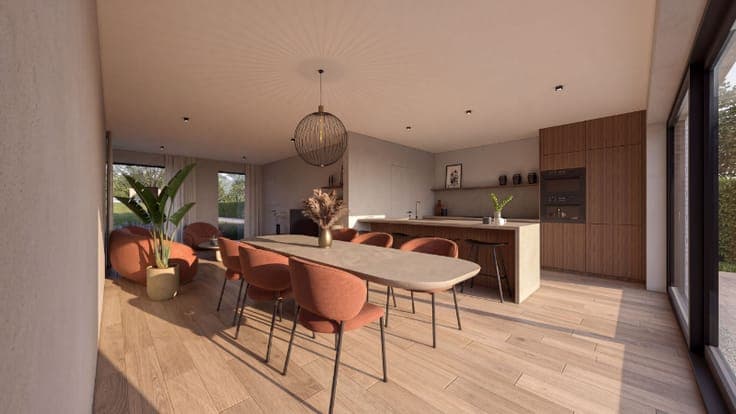 NIEUWBOUWWONING OP 821m2