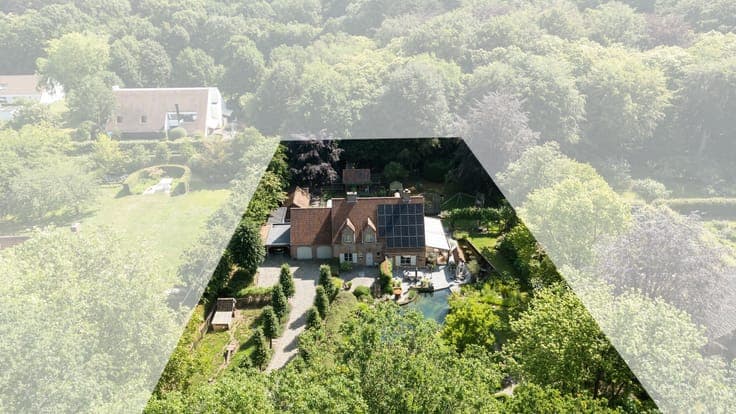 Beautiful home in greenery with swimming pond
