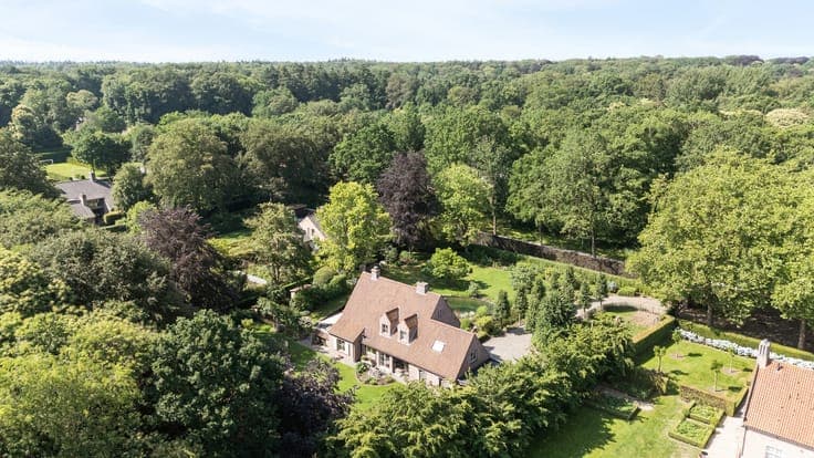 Beautiful home in greenery with swimming pond