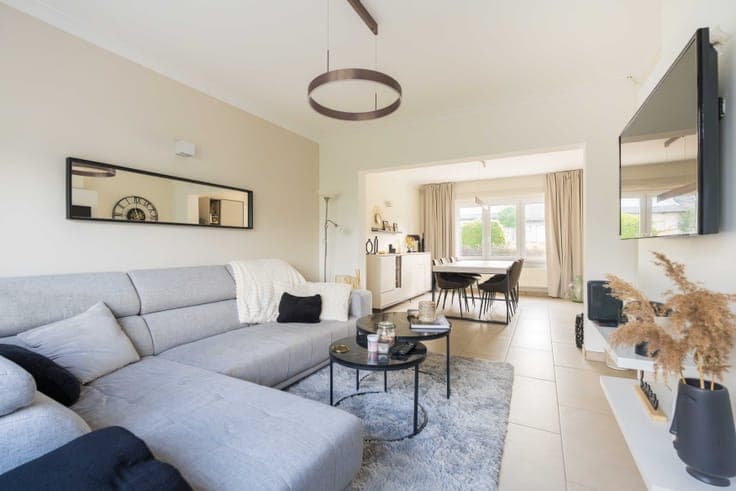 2 bedr. + study house with garden and garage - Montenaken