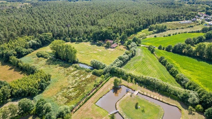 TESSENDERLO - Uniek gelegen hoeve met schuren op 3ha76