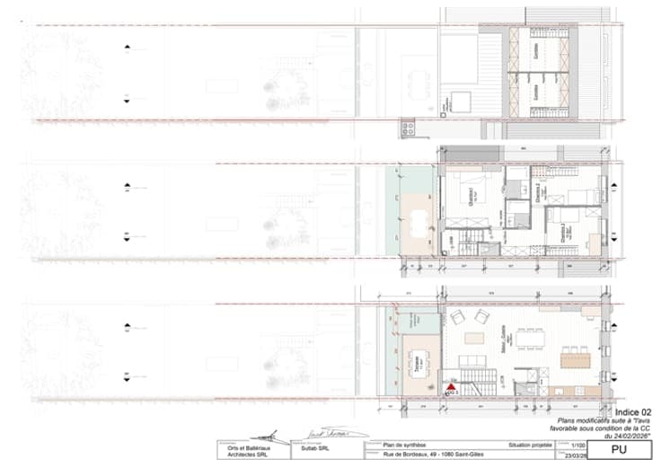 Saint-Gilles | Building with Permit for 3 Apartments