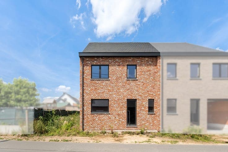 New-build semi-detached home in Oudegem