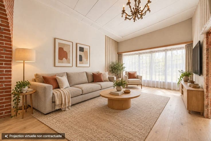 Grande maison pleine de potentiel avec 4 chambres et grenier