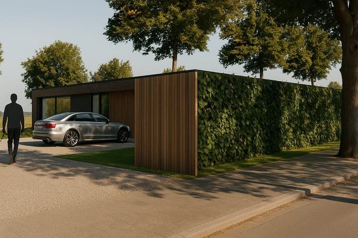 Luxury new-build home with unique views