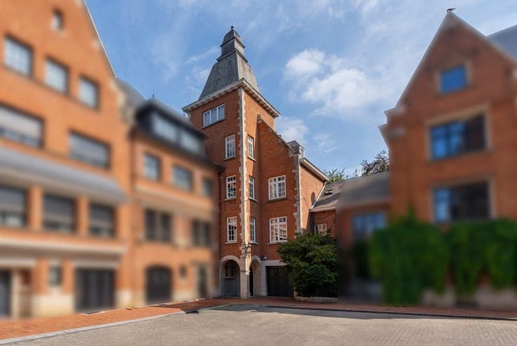 Dans un clos privatif face à l'Abbaye de la Cambre