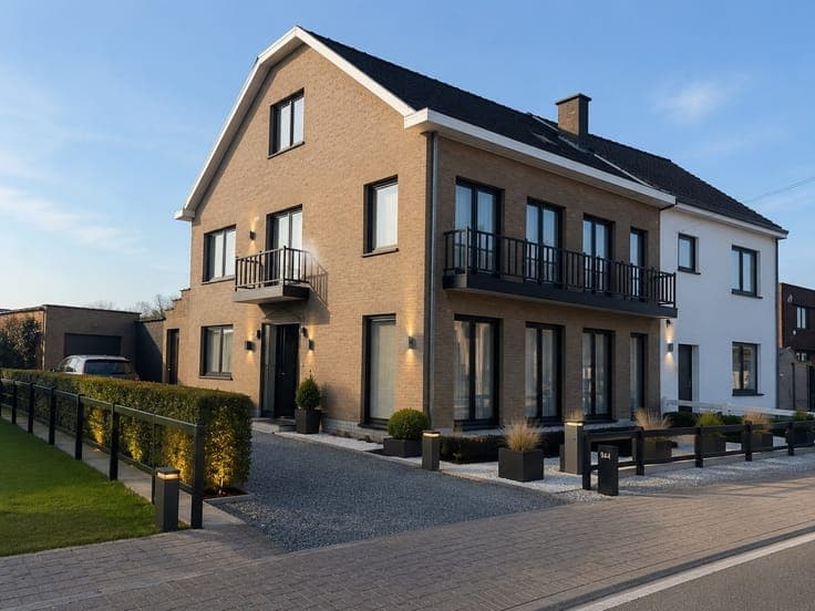 Woning met 4 slaapkamers en grote tuin