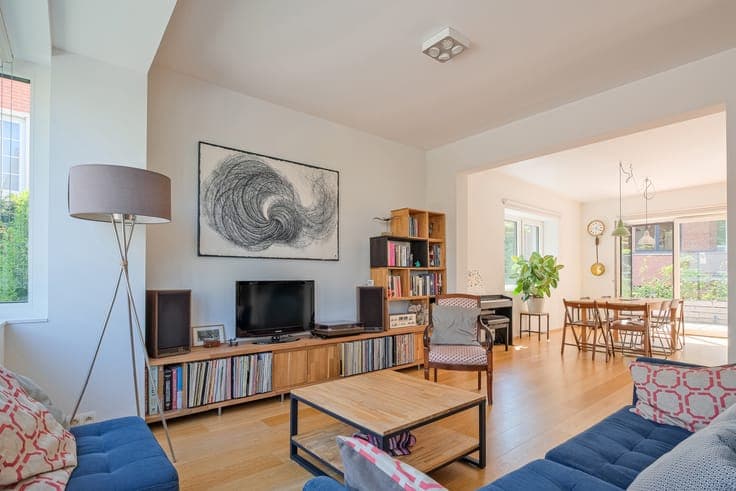 Woluwe Parc: Refurbished House S-W Garden Profess. Practice