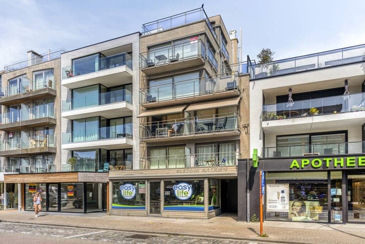 Rented commercial property at a prime location in Oostduinke