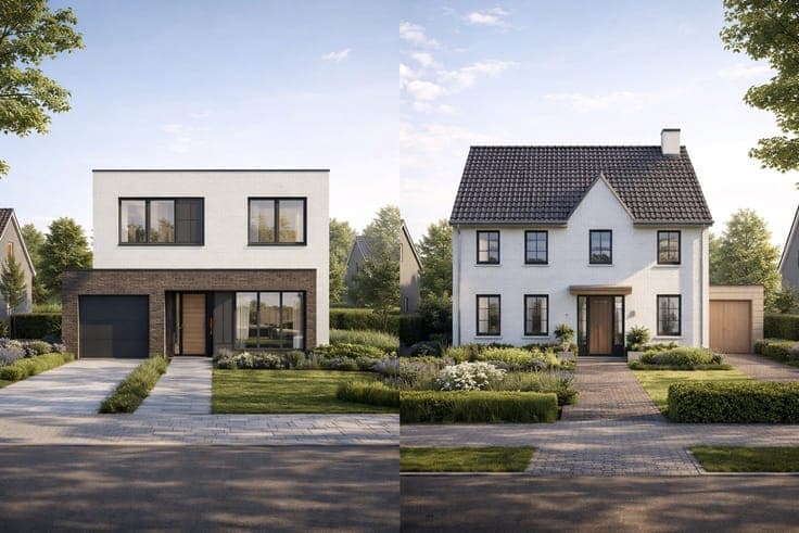2 open construction custom new-build homes in the heart of D