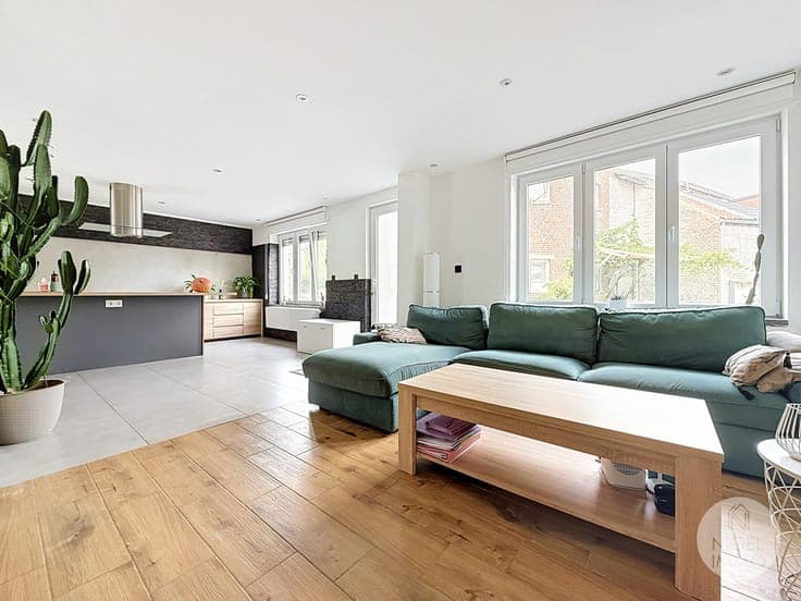 🏡 Houtain-St-Siméon, 2 chs, rénovée, terrasse, Peb: D 🌱