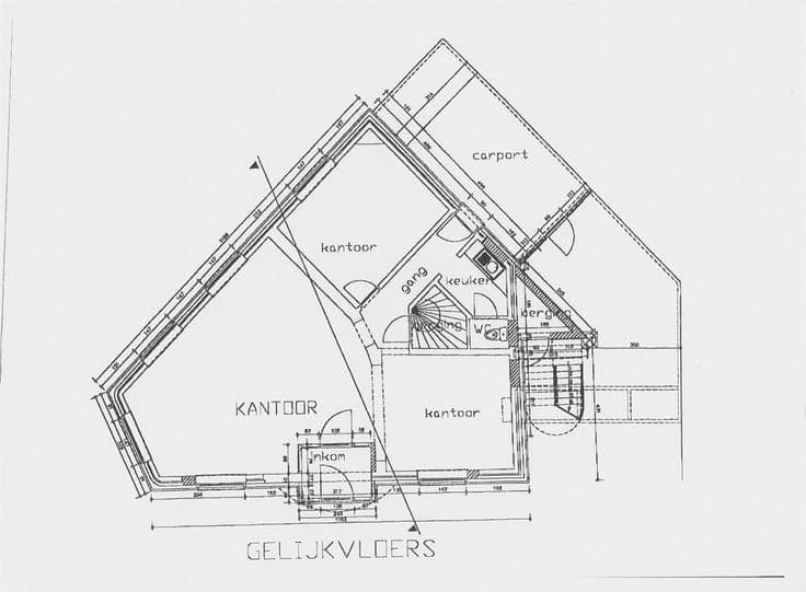 Appartementsgebouw met handelsgelijkvloers met unieke uit...