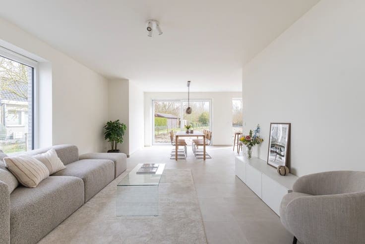 Energiezuinige halfopen nieuwbouwwoningen met inpandige g...