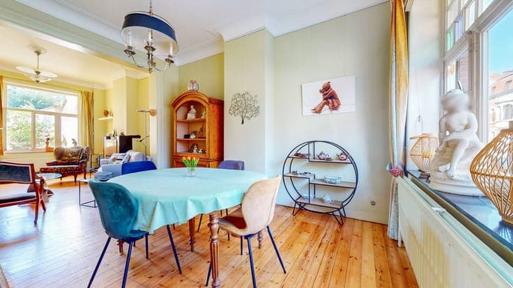 Art Deco house, 4 BR + study, 155 m² S-(E) garden