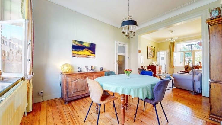 Art Deco house, 4 BR + study, 155 m² S-(E) garden