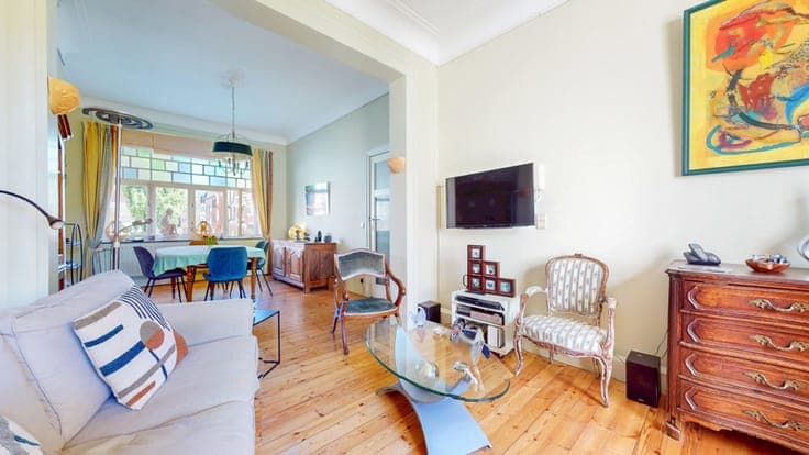 Art Deco house, 4 BR + study, 155 m² S-(E) garden
