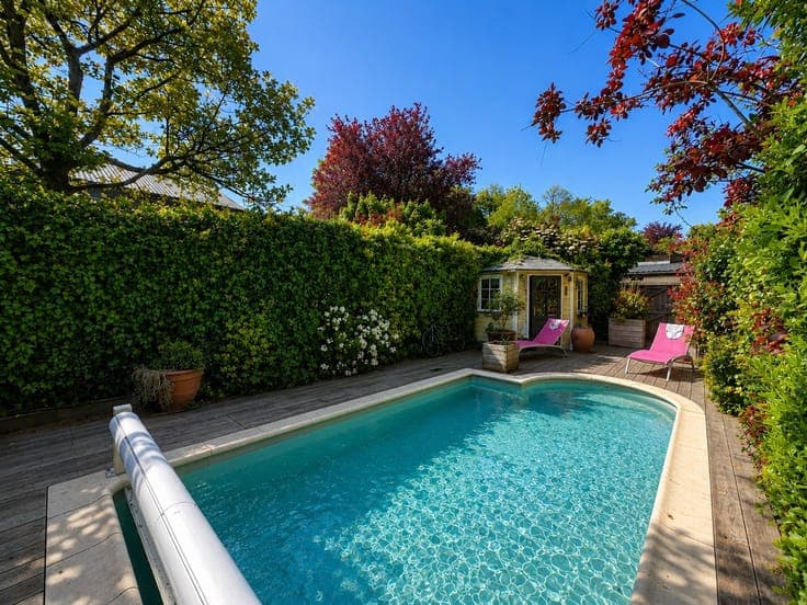 Maison bel étage avec piscine