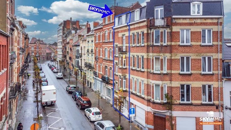 IMMEUBLE DE RAPPORT - 4 APPART - ANDERLECHT - 4000€ DE LOYER