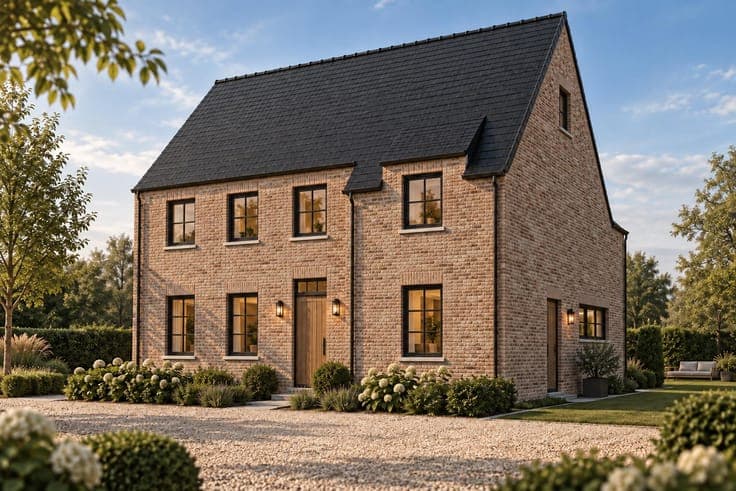 Classic new-build on 39 ares in rural Hoegaarden