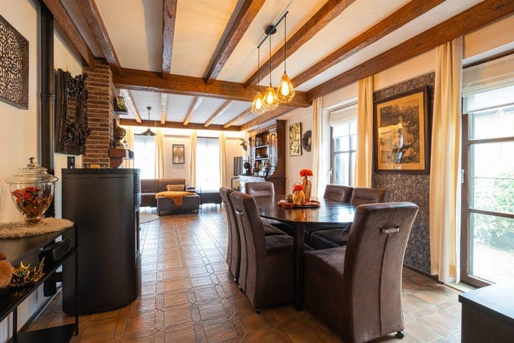 Move-in-ready home with a garage and a beautiful view of the