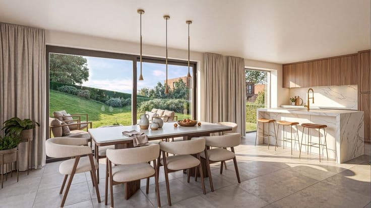 Prachtige nieuwbouwvilla, volledig onderkelderd