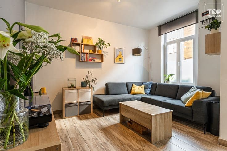 Energiezuinige woning met twee ruime slaapkamers in Gent