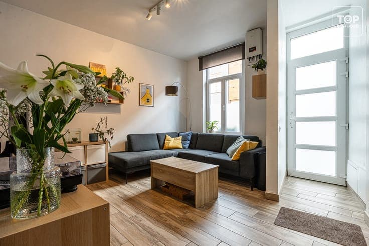 Energiezuinige woning met twee ruime slaapkamers in Gent