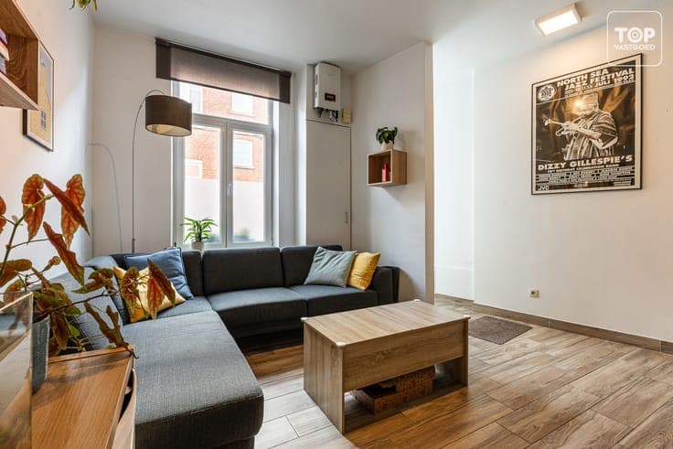 Energiezuinige woning met twee ruime slaapkamers in Gent