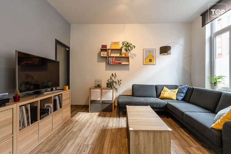 Energiezuinige woning met twee ruime slaapkamers in Gent