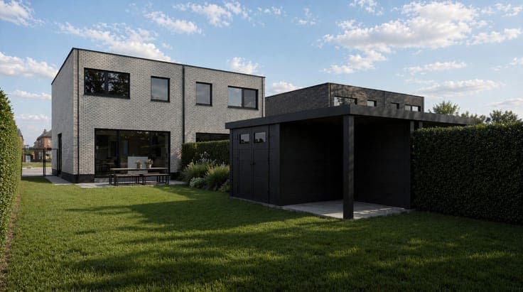 Afgewerkte energiepositieve (EPC -18) nieuwbouwwoning