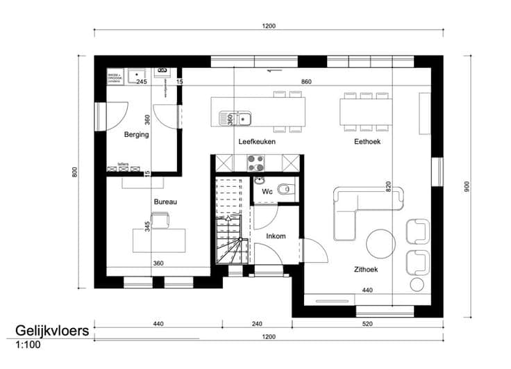 Te koop: woning aan de Koorstraat in Kermt (lot 2) - een ...