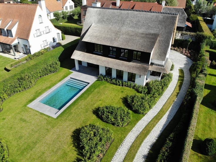 Uitzonderlijke villa met zwembad in Het Zoute