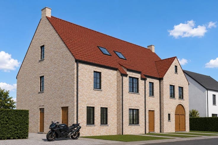 Semi-detached - Wezembeek-Oppem - 4 bed - 4 bath - 290m²