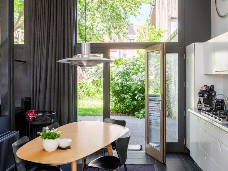 A distinctive home that stands out for its architecture, ...