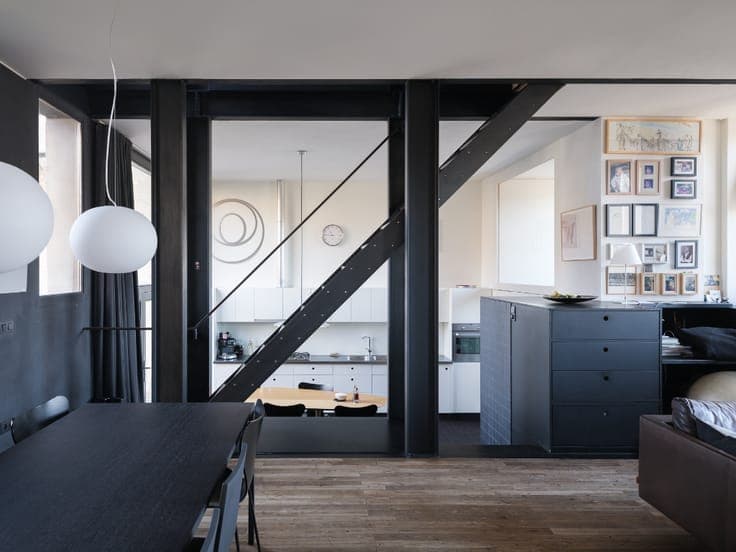 A distinctive home that stands out for its architecture, ...