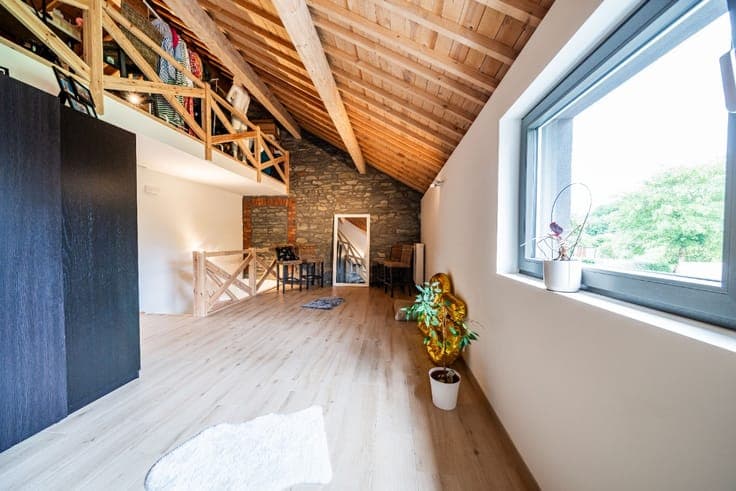 Two-bedroom house with a mezzanine and garden – Recogne
